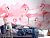 Обои Artmegahome Фламинго и птицы