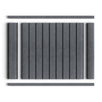 Декорированная рейка HI WOOD