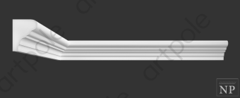 Карниз гладкий Artpole