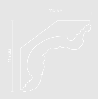 Карниз орнаментальный Artpole