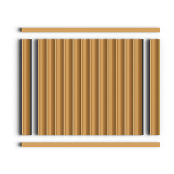 Декорированная рейка HI WOOD