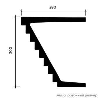 Элемент камина Европласт 