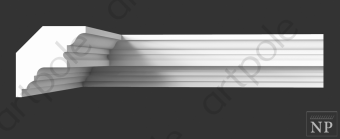 Карниз гладкий Artpole