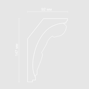 Карниз орнаментальный Artpole