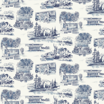 Обои York Toiles Resource Library