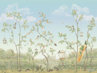 Фрески/Панно ORTOGRAF Шинуазри