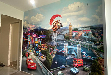 Профессиональный монтаж обоев