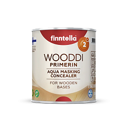 Маскирующий грунт-праймер для дерева на водной основе Finntella WOODDI PRIMERIN Aqua masking concealer