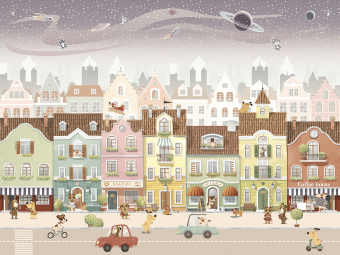 Фрески/Панно ORTOGRAF  Little Friends