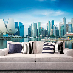 Обои Artmegahome Небоскребы и мосты