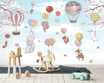 Фотообои Artmegahome Детские шары