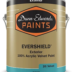 Фасадная Краска Dunn Edwards Evershield Exterior Ultra Premium 100% Acrylic Velvet
