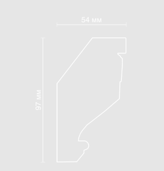 Карниз орнаментальный Artpole