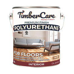 Полиуретановый износостойкий лак для пола TIMBERCARE Polyurethane Oil Base