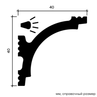 Карниз Европласт