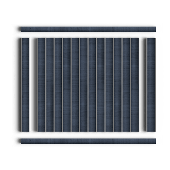 Декорированная рейка HI WOOD