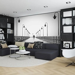 Обои Artmegahome Черно-белые
