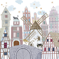 Фотообои Wall Street WONDER CAT