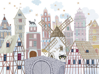 Фотообои Wall Street WONDER CAT