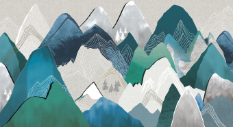 Фрески/Панно ORTOGRAF Горы