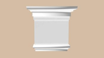 Капитель для камина DECOMASTER