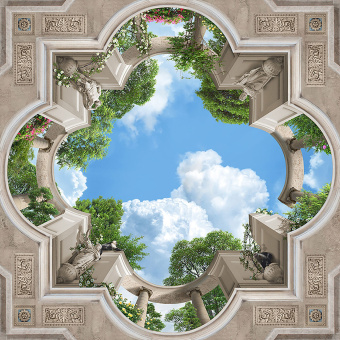 Фотообои Artmegahome Потолки