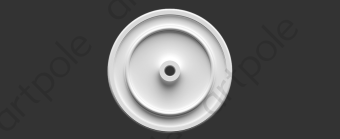 Розетка гладкая Artpole