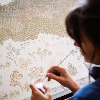 Обои Zoffany Indienne