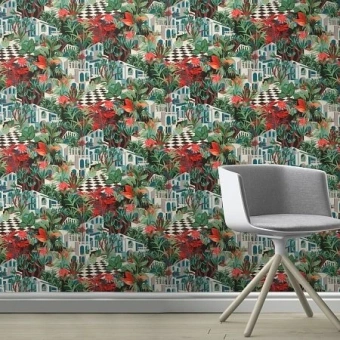 Обои Rasch Tropical House