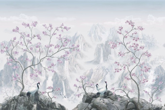 Фрески/Панно ORTOGRAF Шинуазри