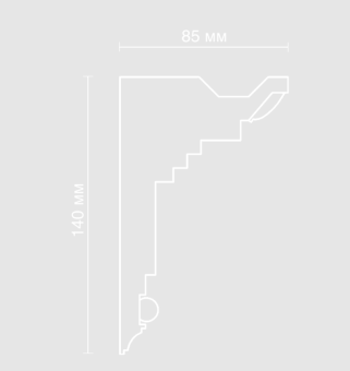 Карниз орнаментальный Artpole