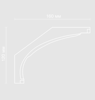 Карниз орнаментальный Artpole