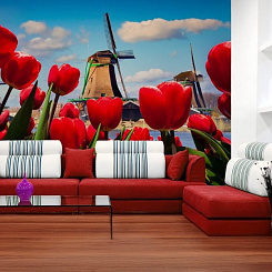 Обои Artmegahome Дизайнерские цветы