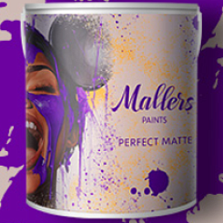 Краска интерьерная шелковисто-матовая для влажных помещений Mallers Perfect Matte