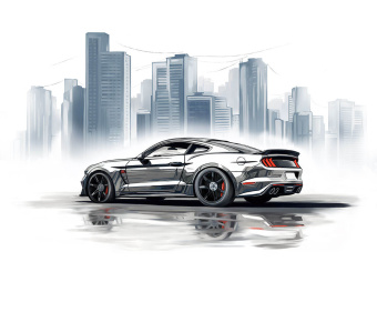 Фотообои Respace Детские  Мустанг