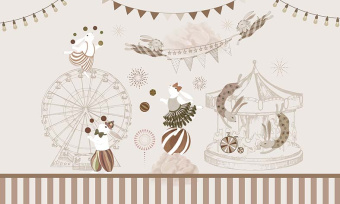 Фотообои Wall Street Circus