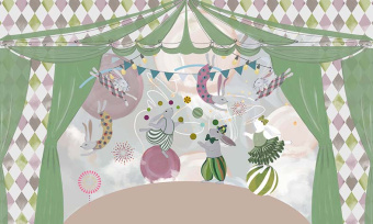 Фотообои Wall Street Circus