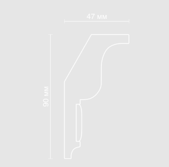 Карниз орнаментальный Artpole