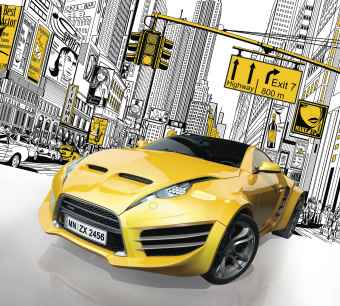 Фрески/Панно ORTOGRAF Автомобили