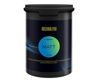 Краска Arcobaleno Design Matt для стен и потолков