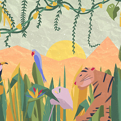 Фотообои Wall Street JUNGLE