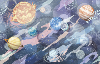 Фотообои Respace Детские  Вояджер