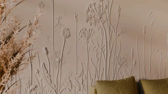 Гипсовое панно