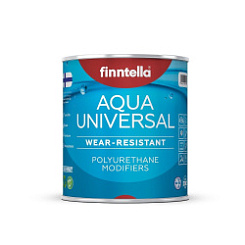 Износостойкая краска для деревянного и бетонного пола Finntella AQUA Universal