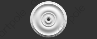 Розетка гладкая Artpole