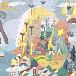 Фотообои Wall Street City Garden