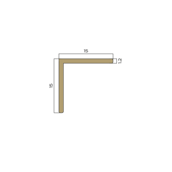 Угол защитный латунь NEEXY