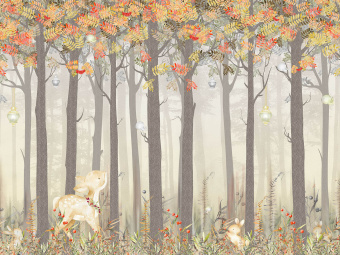 Фотообои Wall Street Fairy Foxes