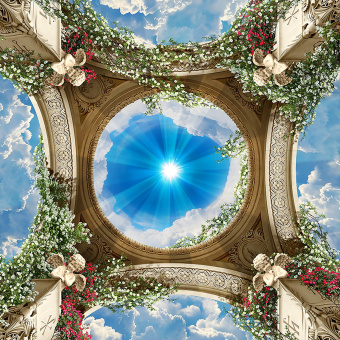 Фотообои Artmegahome Потолки
