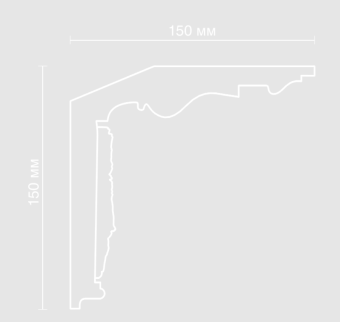 Карниз орнаментальный Artpole